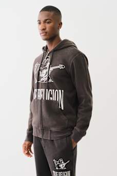 VINTAGE BUDDHA ZIP HOODIE, image 5
