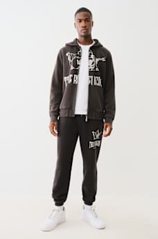 VINTAGE BUDDHA ZIP HOODIE, image 6