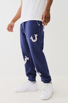 BIG T WARPED PUFF PRINT LOGO JOGGER, image 4