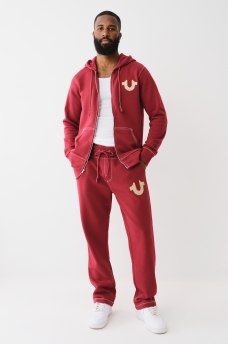 BIG T CROSS STITCH ZIP HOODIE, image 6
