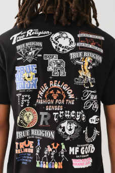 MULTI GRAPHIC CREW TEE, image 2