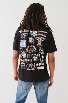 MULTI GRAPHIC CREW TEE, image 1