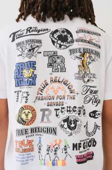 MULTI GRAPHIC CREW TEE, image 2