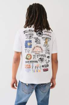 MULTI GRAPHIC CREW TEE, image 1