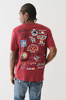 MULTI GRAPHIC CREW TEE, image 4