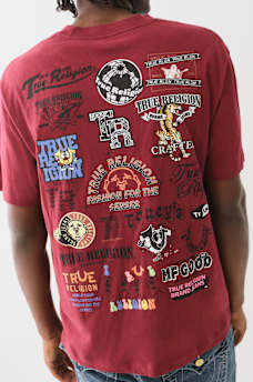 MULTI GRAPHIC CREW TEE, image 1