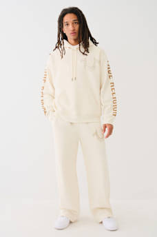 SUDADERA CON CAPUCHA Y HERRADURA CON TACHAS