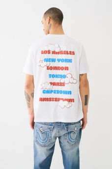 CLOUD PUFF PRINT TEE