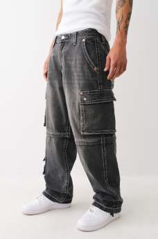 CONVERTIBLE BIG T ZIP CARGO JEAN, image 3
