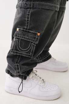 CONVERTIBLE BIG T ZIP CARGO JEAN, image 5