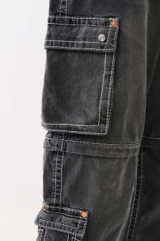 CONVERTIBLE BIG T ZIP CARGO JEAN, image 6