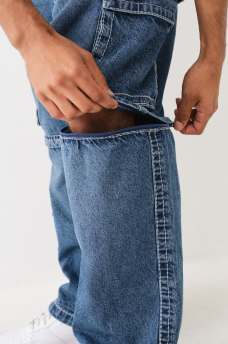 CONVERTIBLE BIG T ZIP CARGO JEAN, image 8