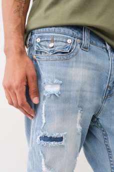 JEAN SKINNY ROCCO &Agrave; COUTURES SUPERPOS&Eacute;ES, image 4