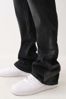 SINGLE NEEDLE SLIM FLARE JEAN, image 1
