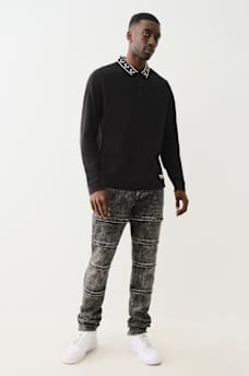 LONG SLEEVE POLO SHIRT, image 7