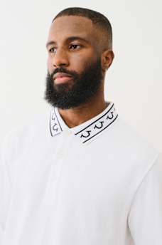 LONG SLEEVE POLO SHIRT, image 4