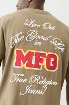 CHAIN EMBROIDERY MFG TEE, image 1