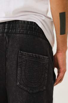 STUDDED CARGO SWEAT PANT, image 5