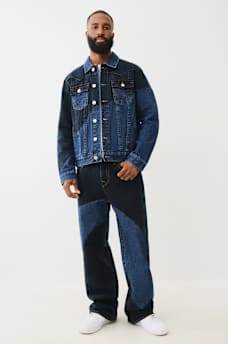 VINNY CURVED SEAM ULTRA BAGGY JEAN