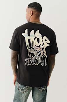CITYSCAPE BIG T PUFF PRINT TEE, image 1