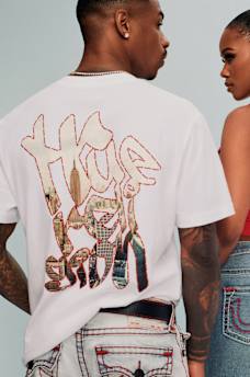 CITYSCAPE BIG T PUFF PRINT TEE, image 1