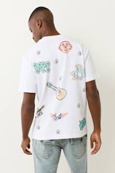 GROOVY PUFF PRINT LOGO TEE, image 1