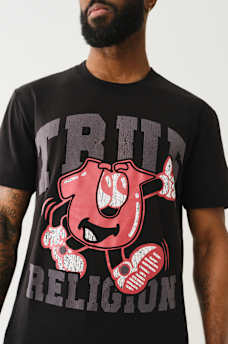 SHOEY FLOCKED LOGO TEE, image 1