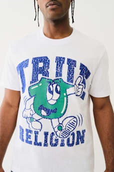 SHOEY FLOCKED LOGO TEE, image 1