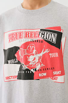 HEAVYWEIGHT TORN LOGO TEE, image 2