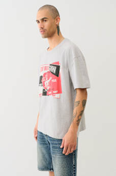 HEAVYWEIGHT TORN LOGO TEE, image 3