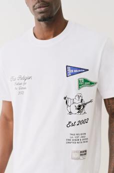 HEAVYWEIGHT COLLEGIATE LOGO TEE, image 1