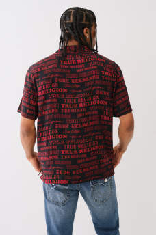 TRUE RELIGION CAMP COLLAR SHIRT, image 3