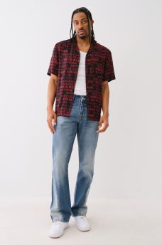 TRUE RELIGION CAMP COLLAR SHIRT, image 5