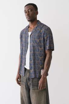HORSESHOE STITCH CAMP COLLAR SHIRT, image 5