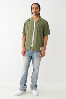 CAMP COLLAR SHORT SLEEVE SHIRT, image 6