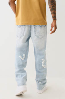 BOBBY WARPED PUFF PRINT BAGGY JEAN, image 2