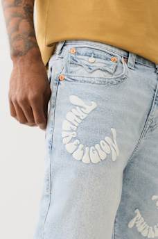 BOBBY WARPED PUFF PRINT BAGGY JEAN, image 4