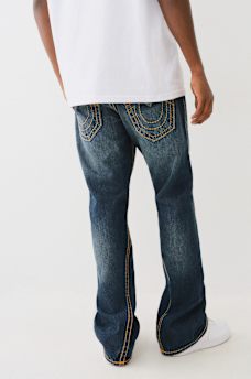 JOEY PICK STITCH FLAP FLARE JEAN , image 5