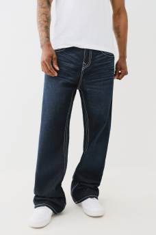 VINNY BIG T EMBROIDERED ULTRA BAGGY JEAN, image 3