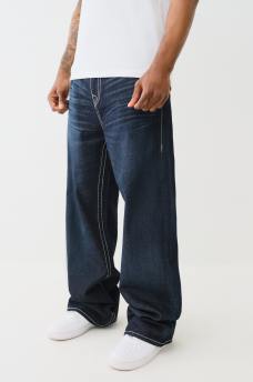 VINNY BIG T EMBROIDERED ULTRA BAGGY JEAN, image 6