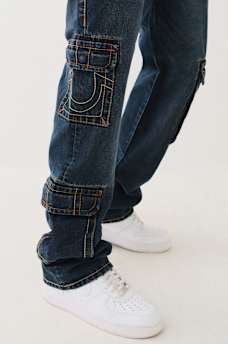 BILLY BIG T CARGO BOOTCUT JEAN, image 2