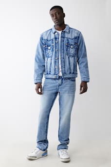RICKY ROPE STITCH FLAP STRAIGHT JEAN, image 6