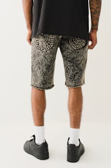 RICKY MARLED SUPER T FRAYED SHORT, image 6