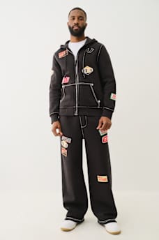 BIG T PATCH ZIP HOODIE, image 7