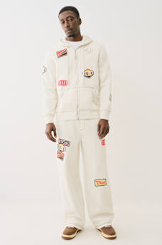 BIG T PATCH ZIP HOODIE, image 5