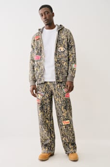 BIG T BUDDHA CAMO ZIP HOODIE, image 5