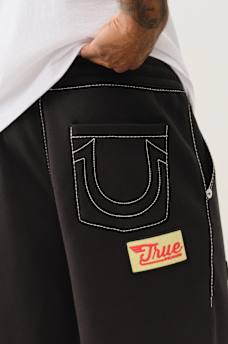 BIG T PATCH SWEAT PANT, image 2