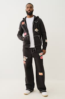 BIG T PATCH SWEAT PANT, image 3