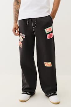 BIG T PATCH SWEAT PANT, image 1