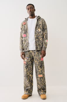 BIG T BUDDHA CAMO SWEAT PANT, image 3
